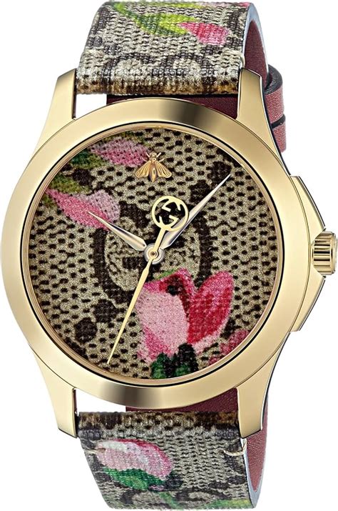 gucci floral watch|gucci watches clearance.